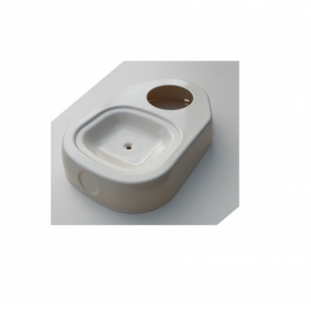 Grundplatte pulverbeschichtet