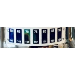 Temperaturmessstreifen