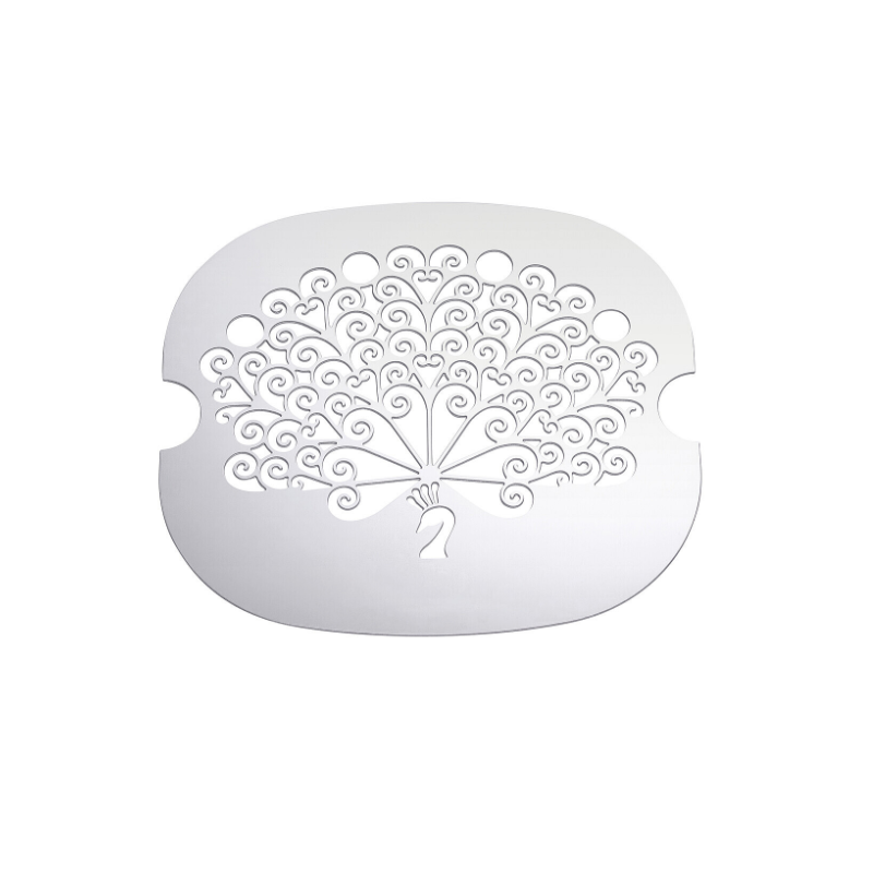 Griglia cromata, Forma speciale pavone