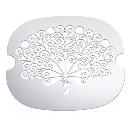 Griglia cromata, Forma speciale pavone